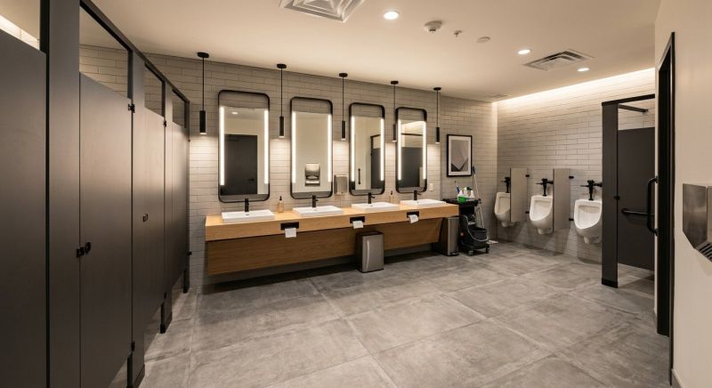 Industrial Bathroom Renovation in Longmont, CO